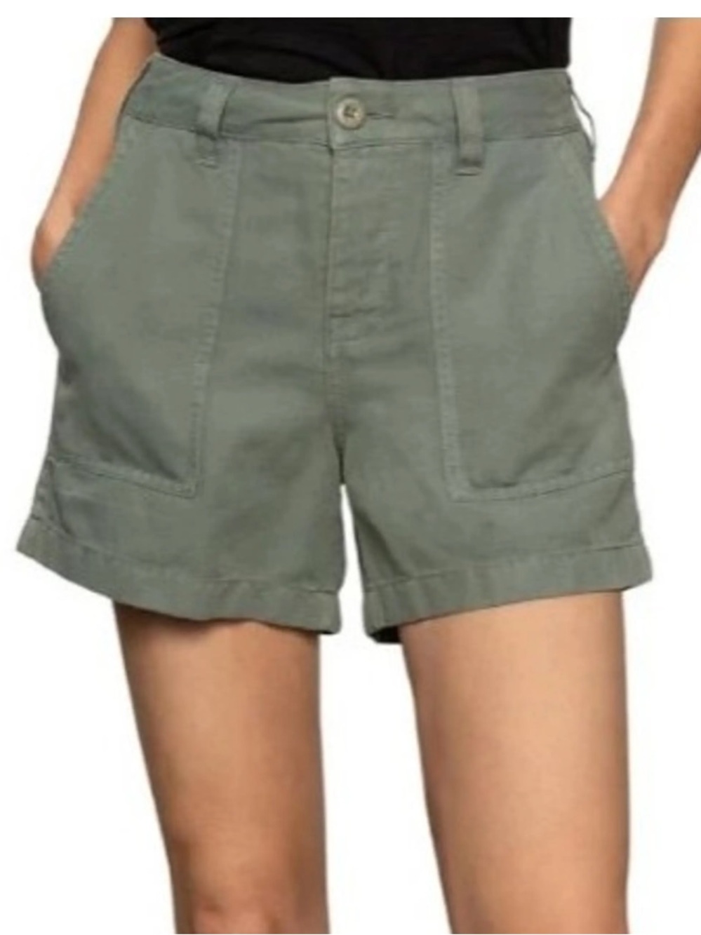 a new day Olive Green Utility Chino Shorts